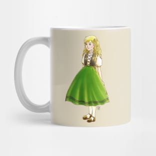 The (Swiss) Little Doll Girl III Mug